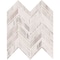 Msi Palisandro Chevron 12 In. X 12 In. X 10 Mm Polished Marble Mesh-Mounted Mosaic Tile, 10PK ZOR-MD-0135 - alternate 3